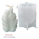 Molde de silicona para velas perfumadas DIY Scallop, LZ-216 - Imagen 2