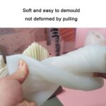 Molde de silicona para velas perfumadas DIY Scallop, SX-LZ-305 - Imagen 3