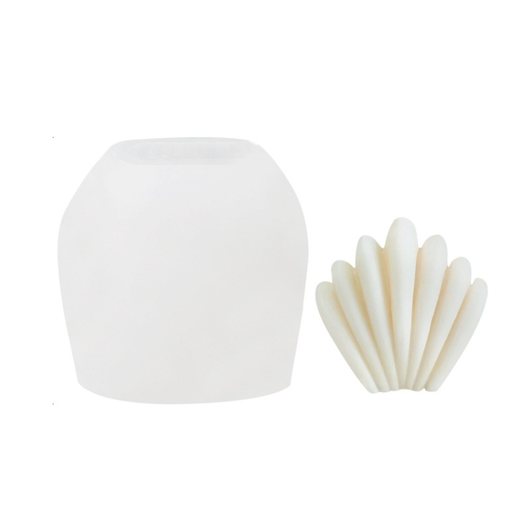 TBD0602838607.jpg Molde de silicona para velas perfumadas DIY Scallop, SX-LZ-306 - Imagen 1