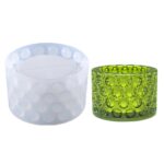 Molde de silicona para cenicero de cristal con caja de almacenamiento de lunares DIY, DJ-113, DJ-116, DJ-114, DJ-117, DJ-115