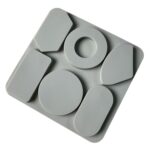 Molde de silicona para bricolaje de yeso de aromaterapia - Imagen 3