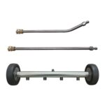 Car Chasis Washe 1/4 inserta rápidamente el cepillo de limpieza de carreteras, Grey
