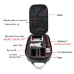 Mochila de fibra de carbono de PC de carcasa dura para DJI Mini 3 Pro Drone, For DJI Mini 3 Pro - Imagen 3