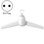 Secador de zapatos plegable tipo suspensión de 150W mini secador con función de esterilización UV, EU Plug White