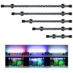 90-260V Acuario Buceo Luz LED Pecera Luz, Q50BW Blue+White Light - Imagen 2