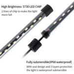 90-260V Acuario Buceo Luz LED Pecera Luz, Q50BW Blue+White Light - Imagen 4