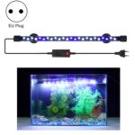 90-260V Acuario Buceo Luz LED Pecera Luz, Q40BW  Blue+White Light