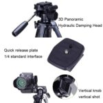YUNTENG VCT-668RM Trípode de cámara SLR portátil Teléfono móvil Soporte de transmisión en vivo, YUNTENG VCT-668RM - Imagen 3