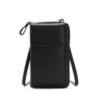 Lady Purse Shoulder Crossbody Bag Bolso multifuncional para teléfono móvil, Style 1 Black