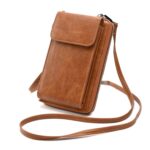 Lady Purse Shoulder Crossbody Bag Bolso multifuncional para teléfono móvil, Style 1 Blue - Imagen 6