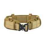 Cinturón de caza al aire libre Cinturón de cintura de nailon, especificaciones:, Belt + Corset  Khaki
