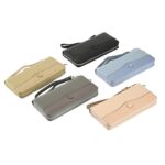 Bolso de mujer Bolso de mano con cremallera larga Bolso de teléfono celular de gran capacidad, Apricot - Imagen 2