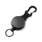 Llavero retráctil con forma de calabaza de cuerda de alambre de alta elasticidad, tamaño:, Medium
