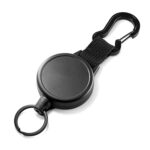 Llavero retráctil con forma de calabaza de cuerda de alambre de alta elasticidad, tamaño:, Large