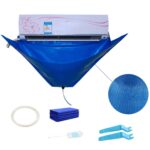 Cubierta de limpieza de aire acondicionado Bolsa de limpieza de aire acondicionado dividido portátil, 6 In 1