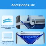 Cubierta de limpieza de aire acondicionado Bolsa de limpieza de aire acondicionado dividido portátil, 6 In 1 - Imagen 4
