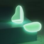 10 protectores de esquina de mesa de centro transparentes antigolpes luminosos, estilo:, Teardrop