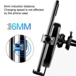 Soporte de carga inalámbrico para teléfono S19 15W Gravity Car, S19 Black - Imagen 5
