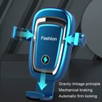 Soporte de carga inalámbrico para teléfono S19 15W Gravity Car, S19 Black - Imagen 7