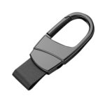 Cintura de metal Cuelgue el llavero del coche Colgante de bloqueo simple
