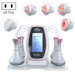 5 en 1 máquina de adelgazamiento Lipo de radiofrecuencia de vacío de cavitación ultrasónica 80K, US Plug