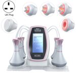 5 en 1 máquina de adelgazamiento Lipo de radiofrecuencia de vacío de cavitación ultrasónica 80K, UK Plug