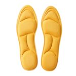 1 par de plantillas gruesas acolchadas cálidas cortables, plantillas antibacterianas antiolor, 40-46