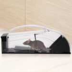 Jaula automática para ratones con trampa para ratones