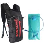 DRCKHROS DH115 Outdoor Running Sports Ciclismo Bolsa de agua Mochila, Black Red+Water Bag