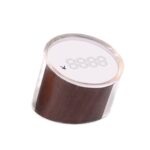 Tablero de exhibición de precios de productos básicos Juego de té Soporte de etiquetas de vino, Especificación:, Round Walnut