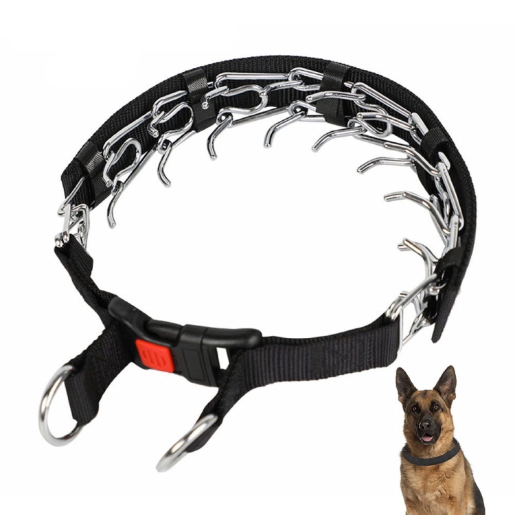 TBD0602997001A.jpg Collar de perro de estimulación de entrenamiento desmontable de pasta de cinta de tela, S 2.5mm x 35cm - Imagen 1