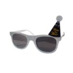2 pinzas para el pelo navideñas personalizadas con gafas raras de Navidad., Large Oh Christmas Hat - Imagen 4