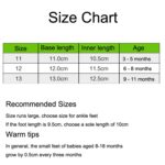 D2245 Botas cálidas de algodón para bebés de invierno más zapatos para caminar para bebés gruesos de terciopelo, 12cm - Imagen 6