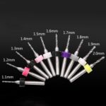 10 en 1 brocas de acero de tungsteno para PCB que tallan brocas en miniatura, tamaño:, 1.1-2mm - Imagen 2