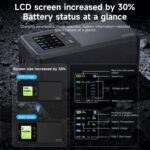 Cargador rápido de batería de 300 W con pantalla digital LKTOP UC363 para DJI Matrice 4D / 4TD, EU Plug - Imagen 5