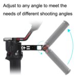Para DJI Ronin RS3 Pro estabilizador de mango de aleación de aluminio de ángulo ajustable, For DJI Ronin RS3 Pro - Imagen 4