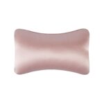 TZ19 almohada de seda para cabeza de coche, soporte lumbar cómodo de espuma viscoelástica para coche, TZ19 Pink