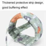 Gorro protector de cabeza anticaída transpirable para bebé Gorro protector para bebé Gorro de parachoques para niños pequeños, especificaciones:, Green Forest - Imagen 5
