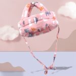 Gorro protector de cabeza anticaída transpirable para bebé Gorro protector para bebé Gorro de parachoques para niños pequeños, especificaciones:, Pink Forest