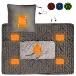 Manta de calefacción eléctrica de almohada multifuncional de calefacción inteligente USB portátil, Free Size