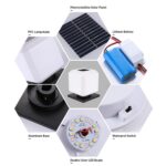 003 Solar Square Outdoor Post Light LED Luces de pared a prueba de agua, Tamaño:, 20cm (White Light) - Imagen 4