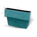 DE RAN FU Caja de almacenamiento para asiento de automóvil Portavasos Fur Citrine Phone Caja de almacenamiento para artículos diversos, 6030 Grey - Imagen 3