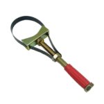 Llave de filtro de aceite Correa de acero ajustable Herramienta de extracción de aceite