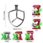Accesorios de acero inoxidable, For KitchenAid  6QT Mixer Head - Imagen 2