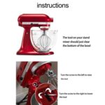 Accesorios de acero inoxidable, For KitchenAid  6QT Mixer Head - Imagen 4