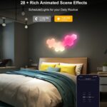 Gaming Ambient Light Smart Chiclet Backdrop Quantum Wall Light, Versiones:, 10pcs Bluetooth - Imagen 5