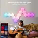 Gaming Ambient Light Smart Chiclet Backdrop Quantum Wall Light, Versiones:, 6pcs WIFI - Imagen 6
