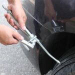 Q392 Herramienta de reabastecimiento rápido de neumáticos para emergencias con autoconducción al aire libre
