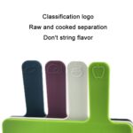 4 PCS / Set Juego de tablas de cortar de plástico clasificado multifunción, Plastic - Imagen 4