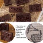 MOCARD 7 en 1 Juego de sellos de madera Manual Material de bricolaje, 7 In 1 Listening Wind, 7 In 1 Senyu Traveler, 7 In 1 Handicraft Diary, 7 In 1 Floating - Imagen 4